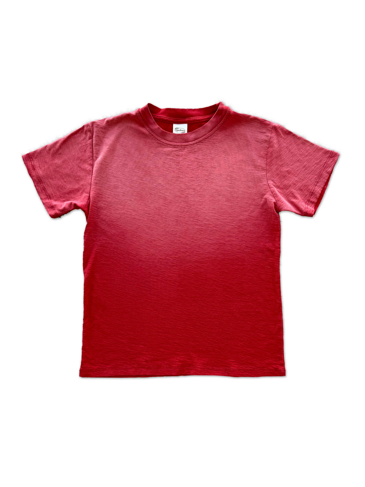 Red Sunfade Tee
