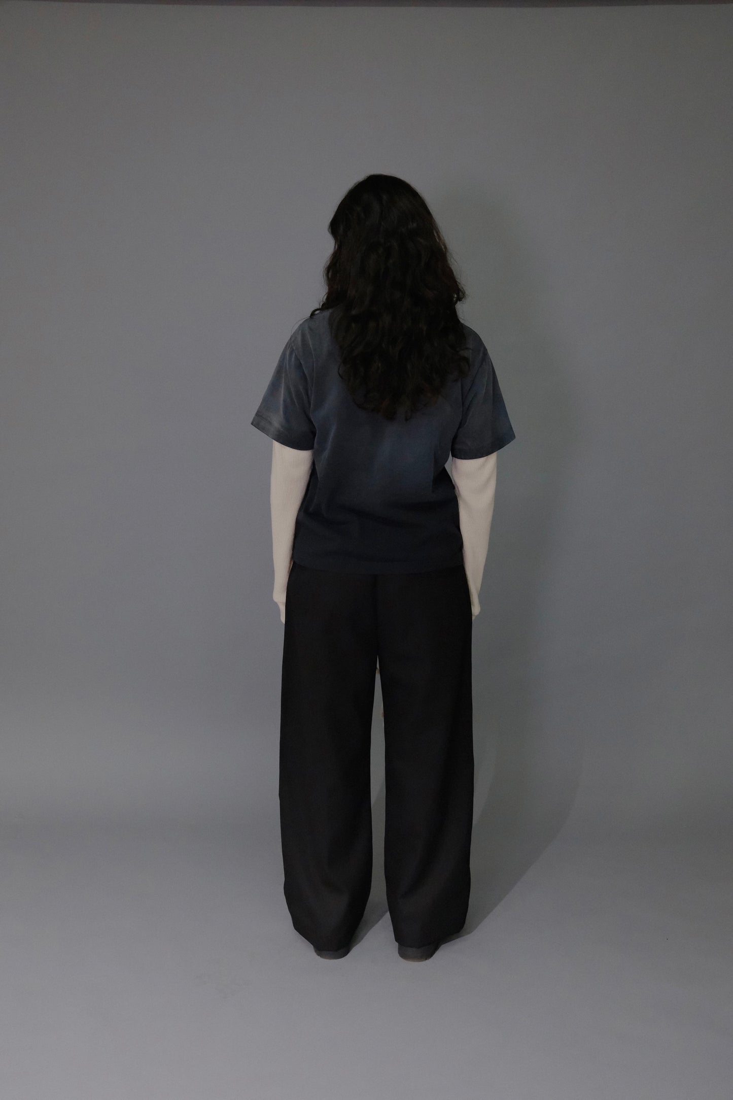 Sun-Fade Cropped Tee