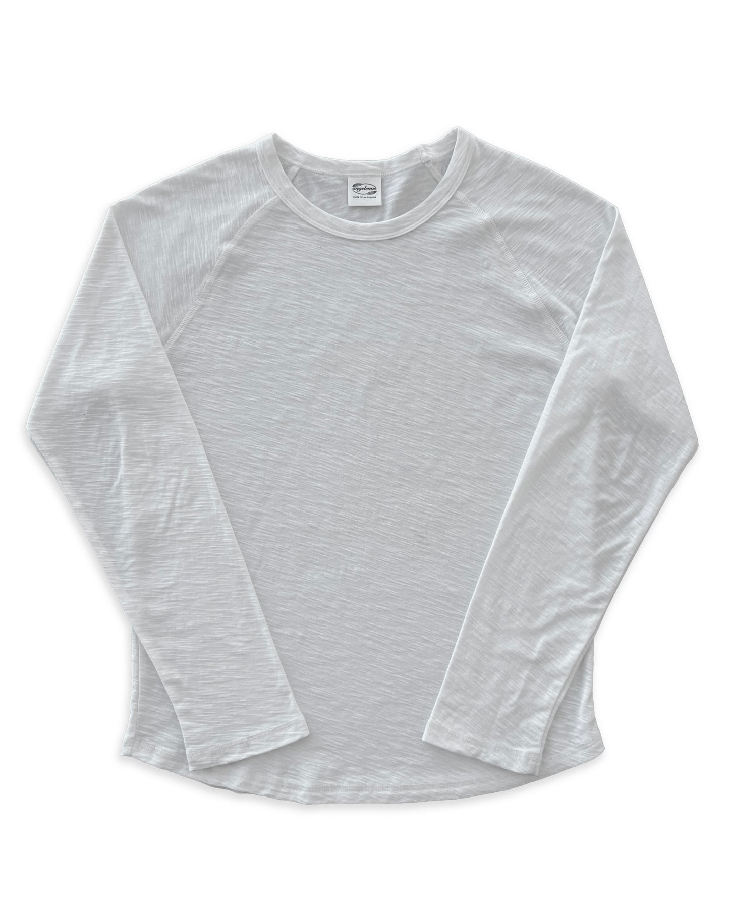 White Slub Longsleeve