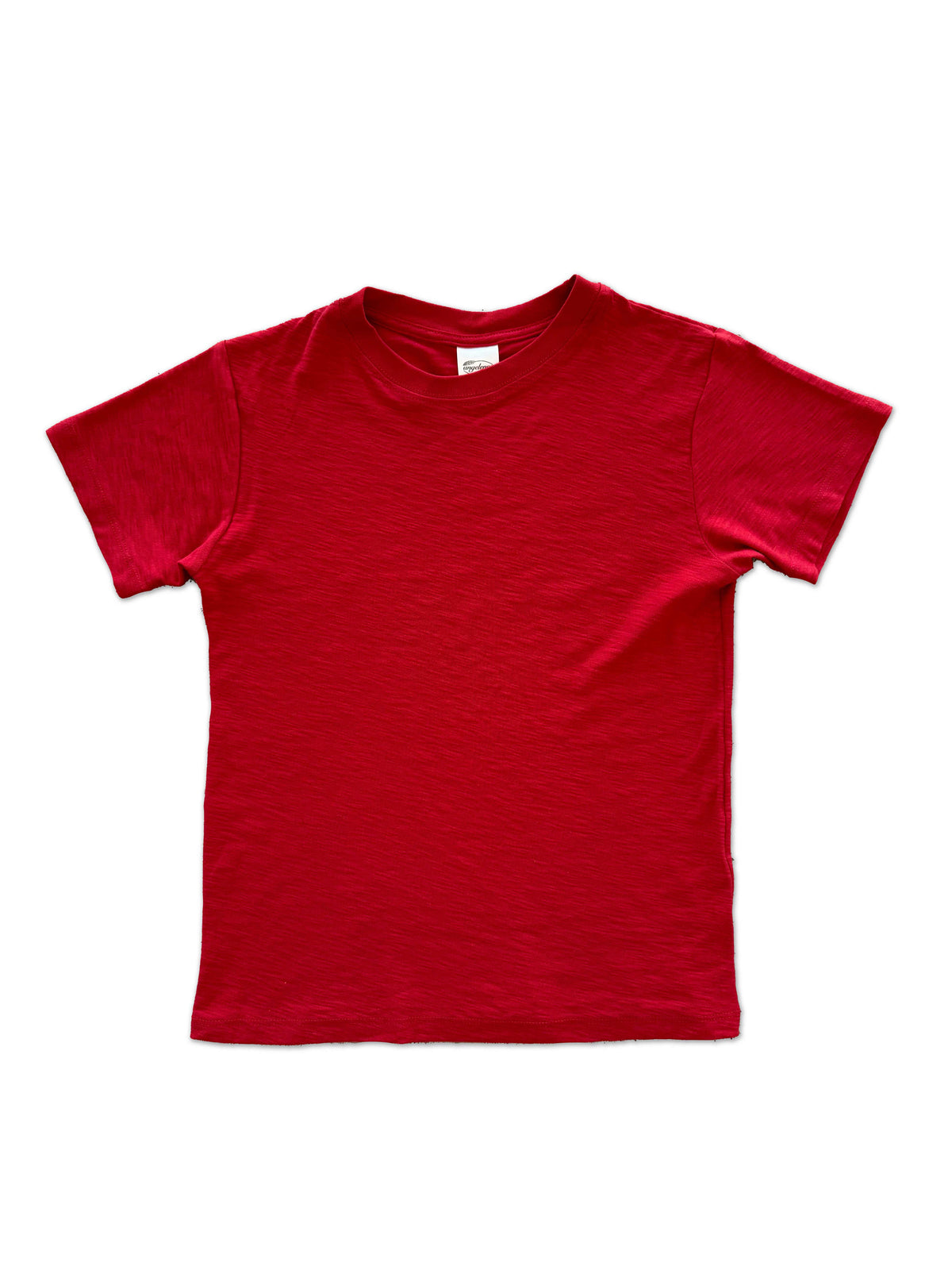 Red Slub Tee