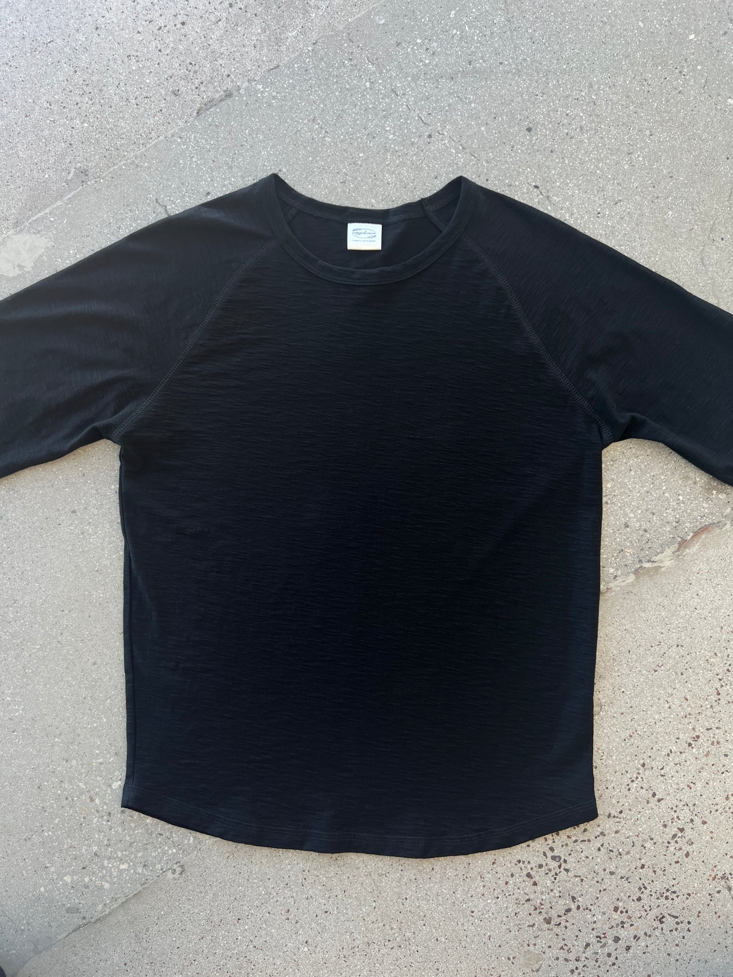 Black Slub Longsleeve