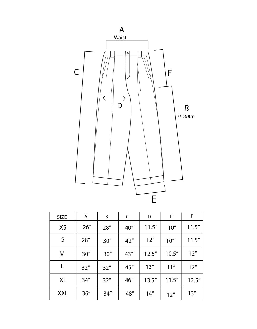 Wool Pleated Trousers