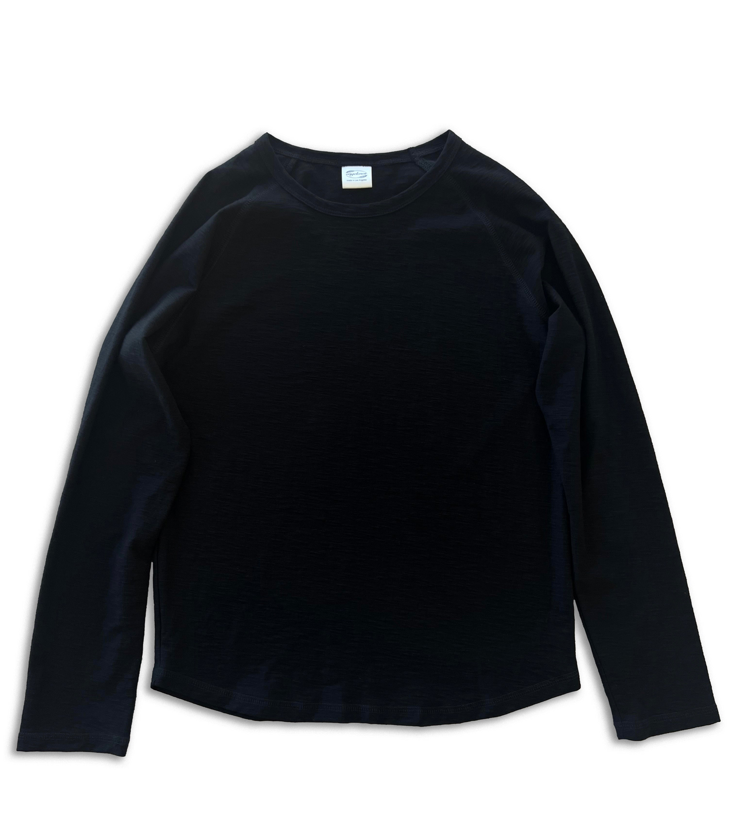 Black Slub Longsleeve