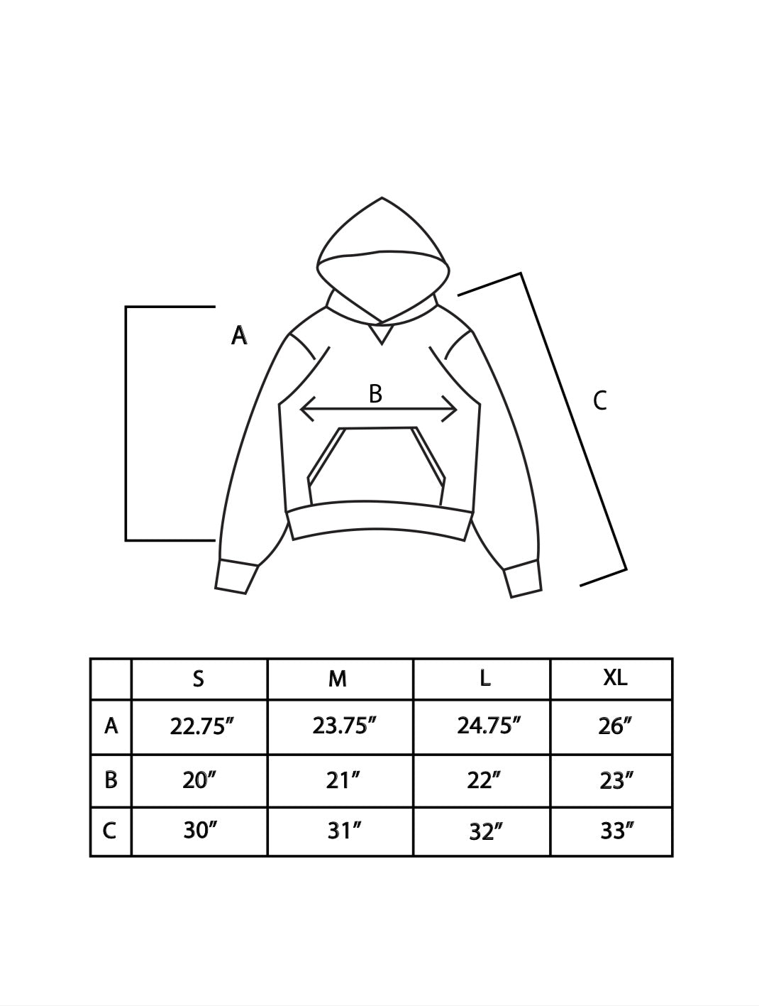 Cropped Hoodie