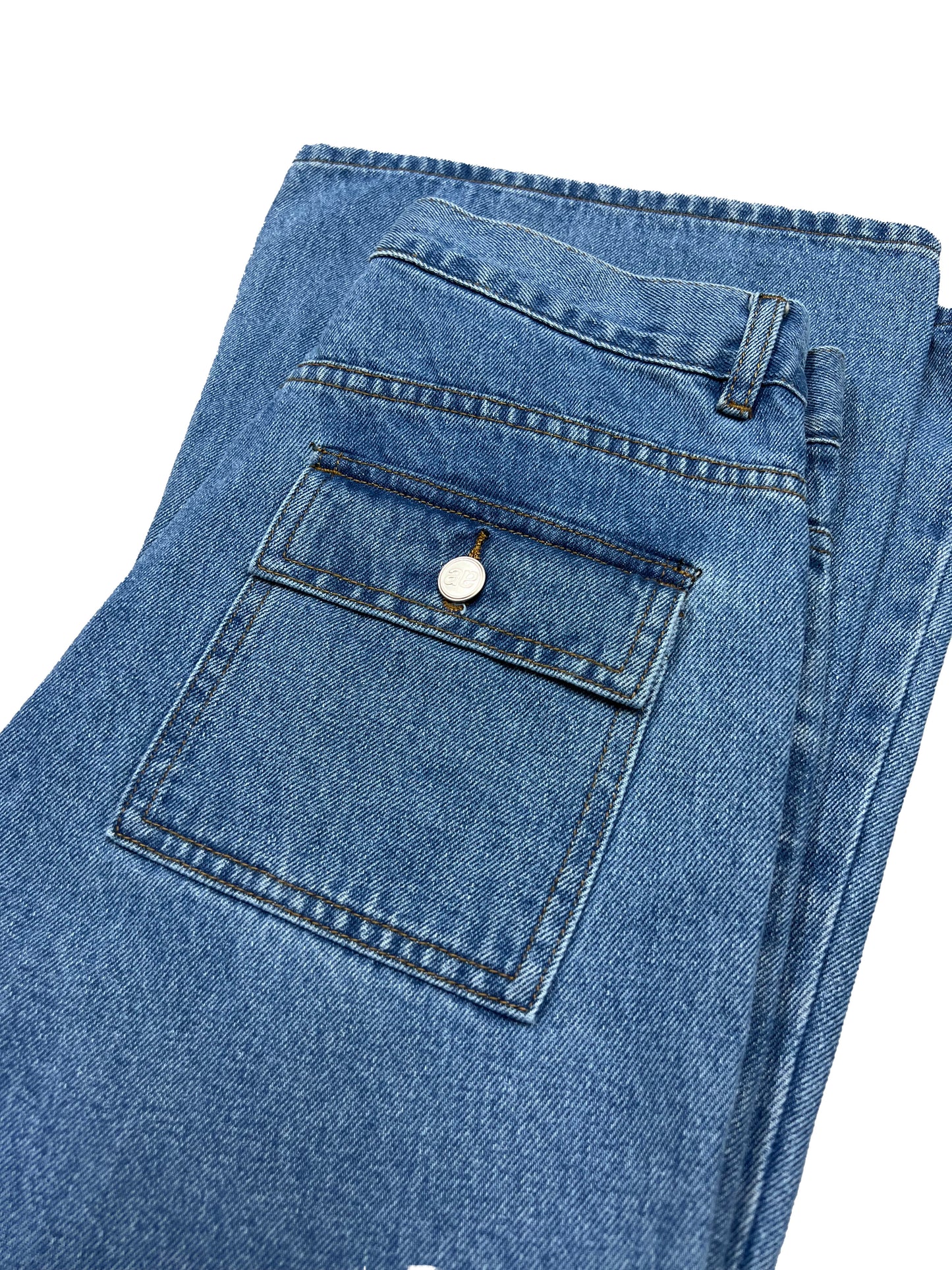 Blue Flared Jeans