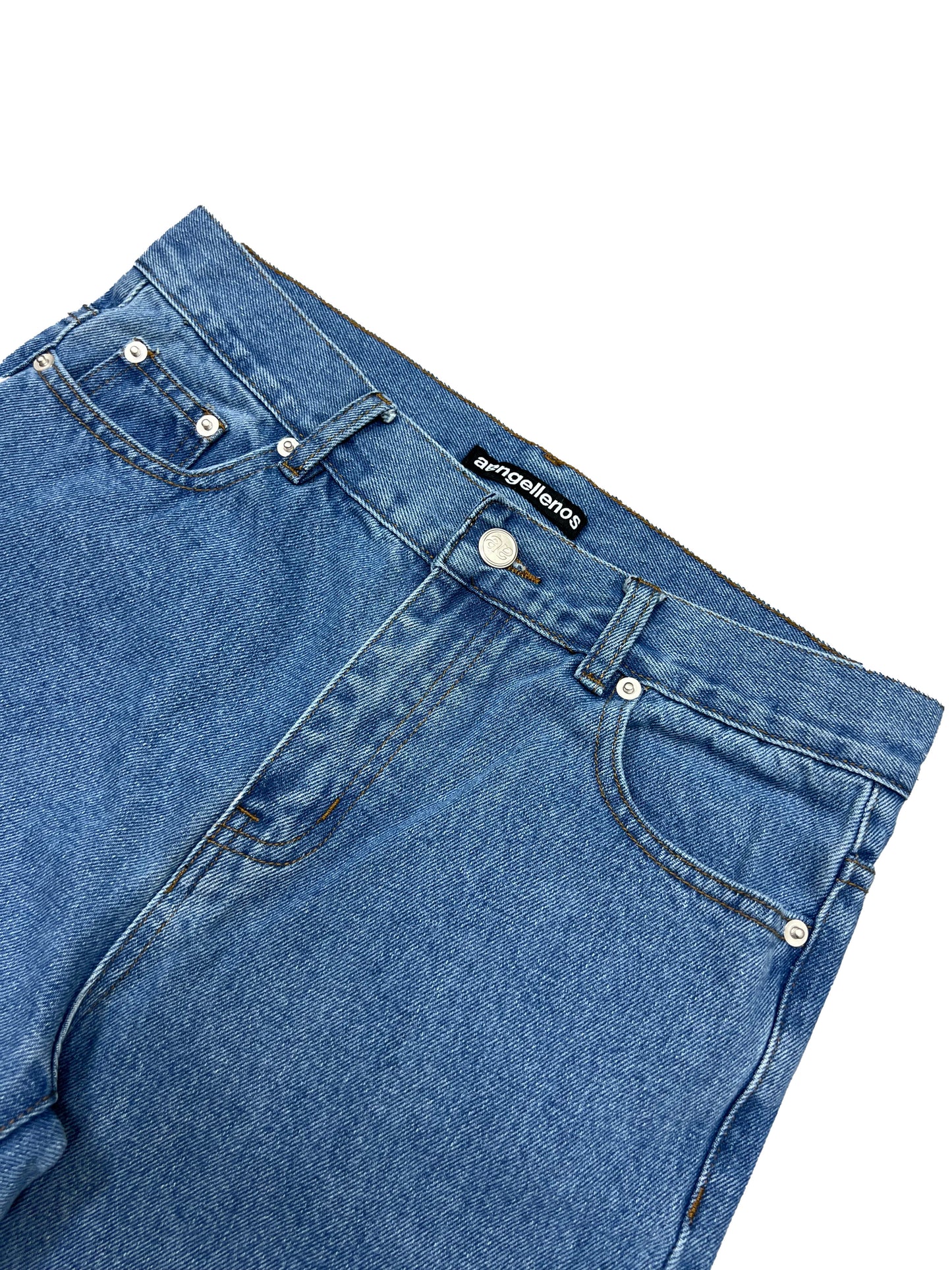 Blue Flared Jeans