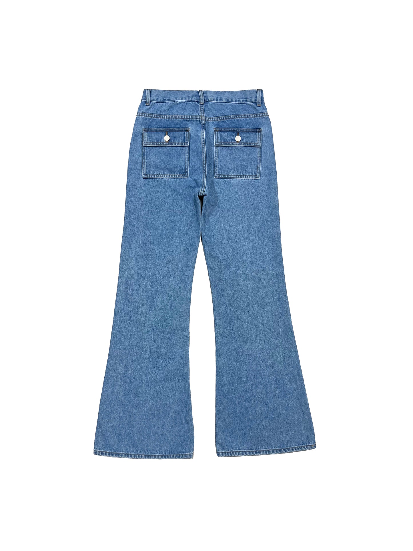 Blue Flared Jeans