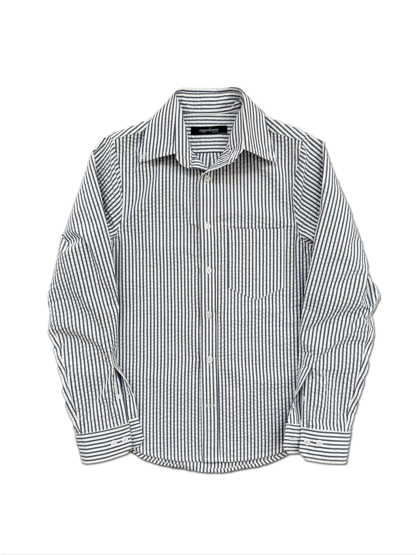 Seersucker Button Up