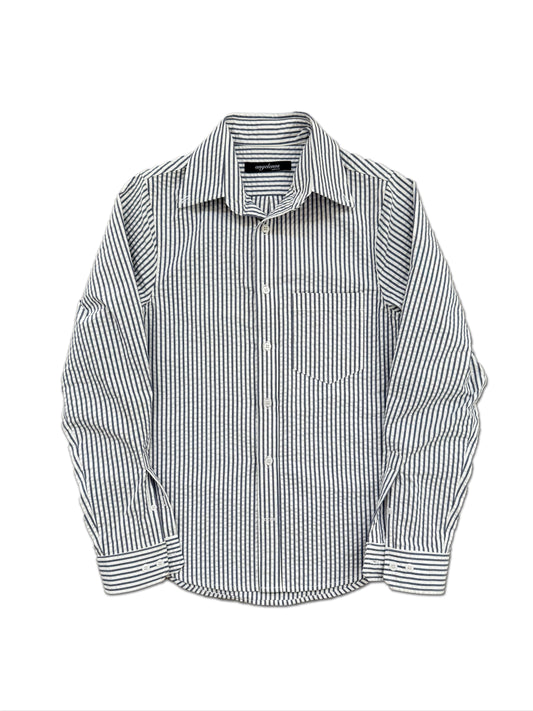 Seersucker Button Up
