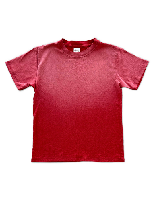 Red Sunfade Tee