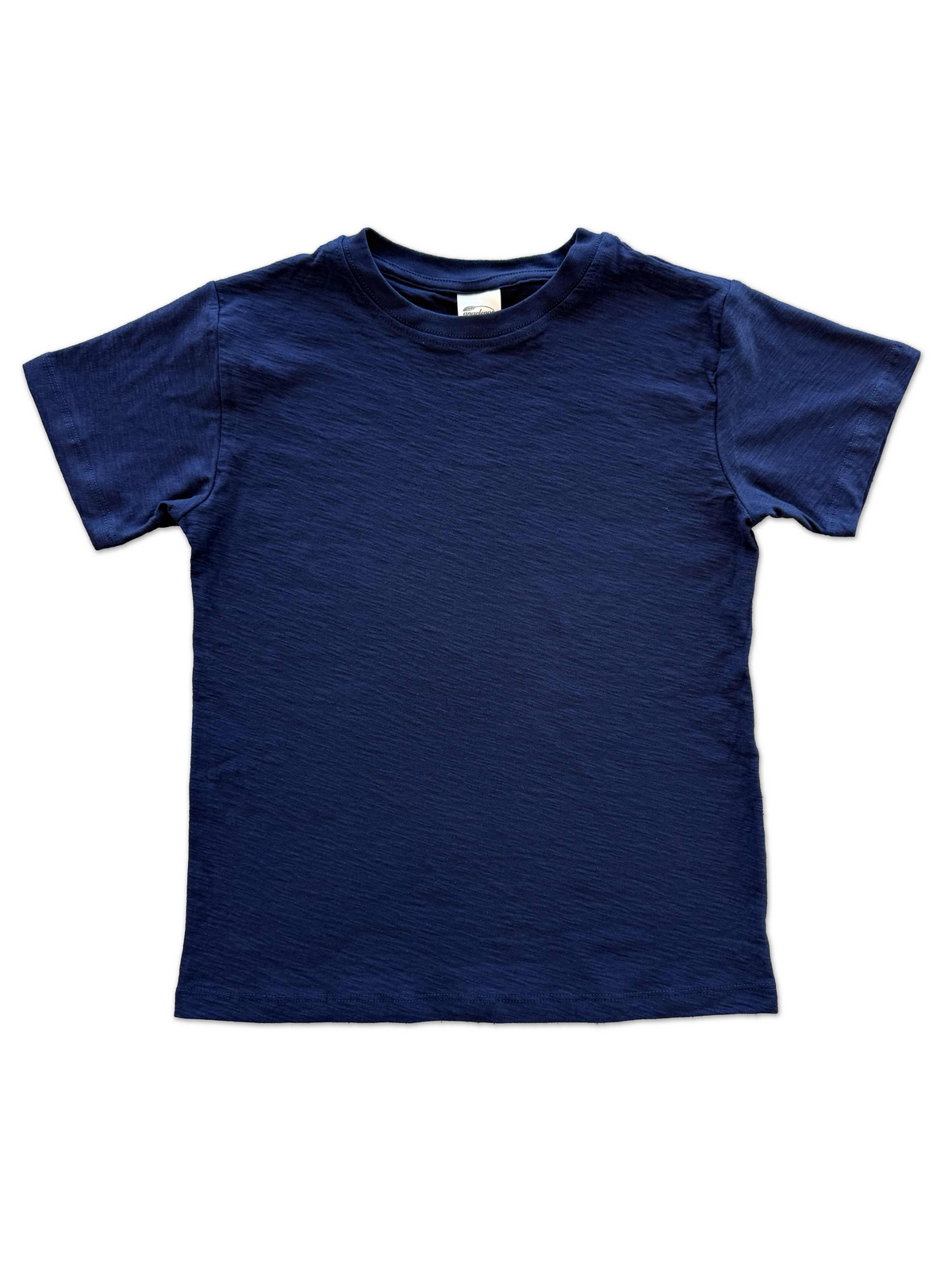 Navy Slub Tee