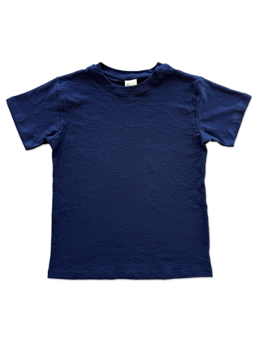 Navy Slub Tee
