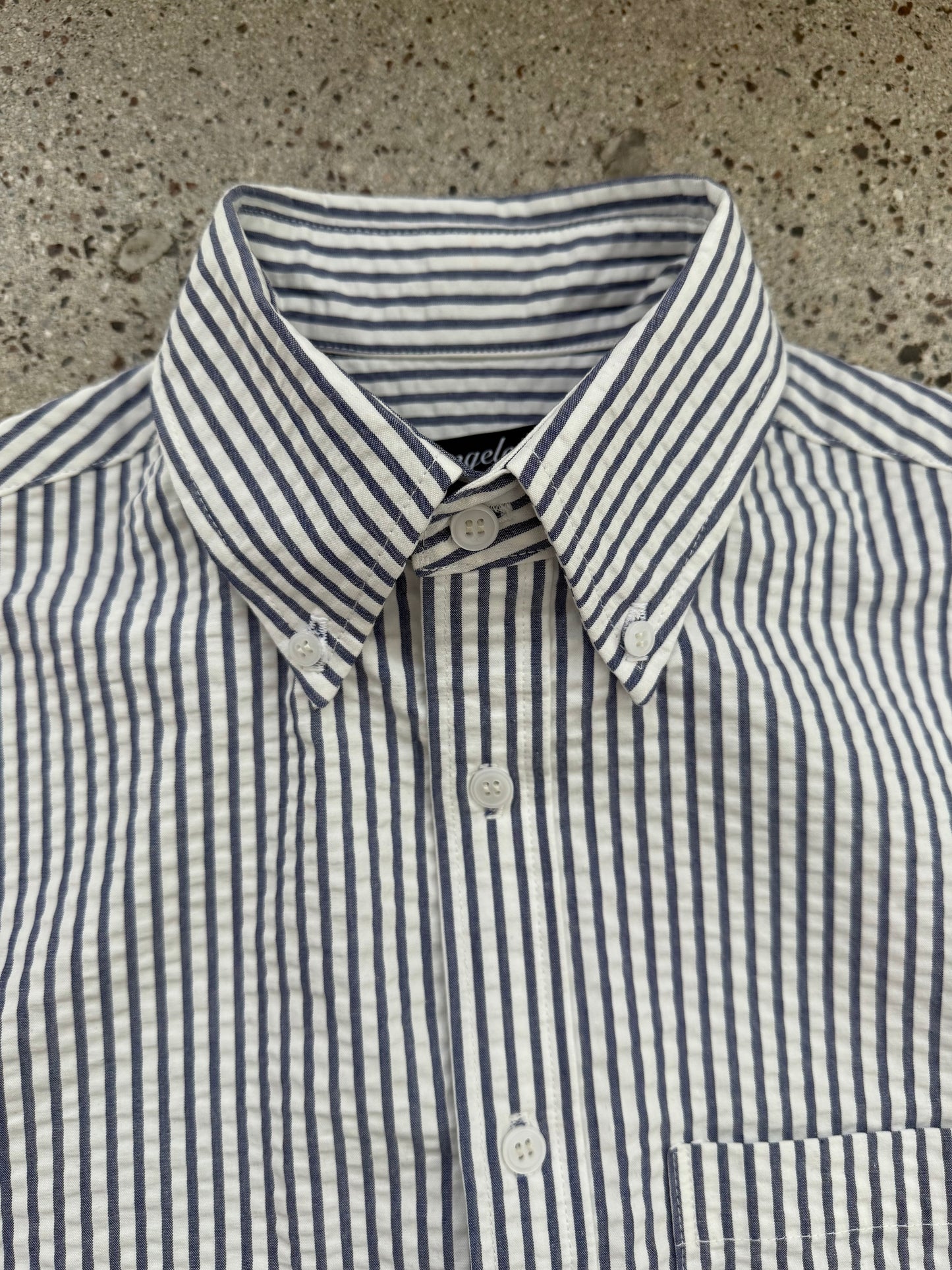 Seersucker Button Up