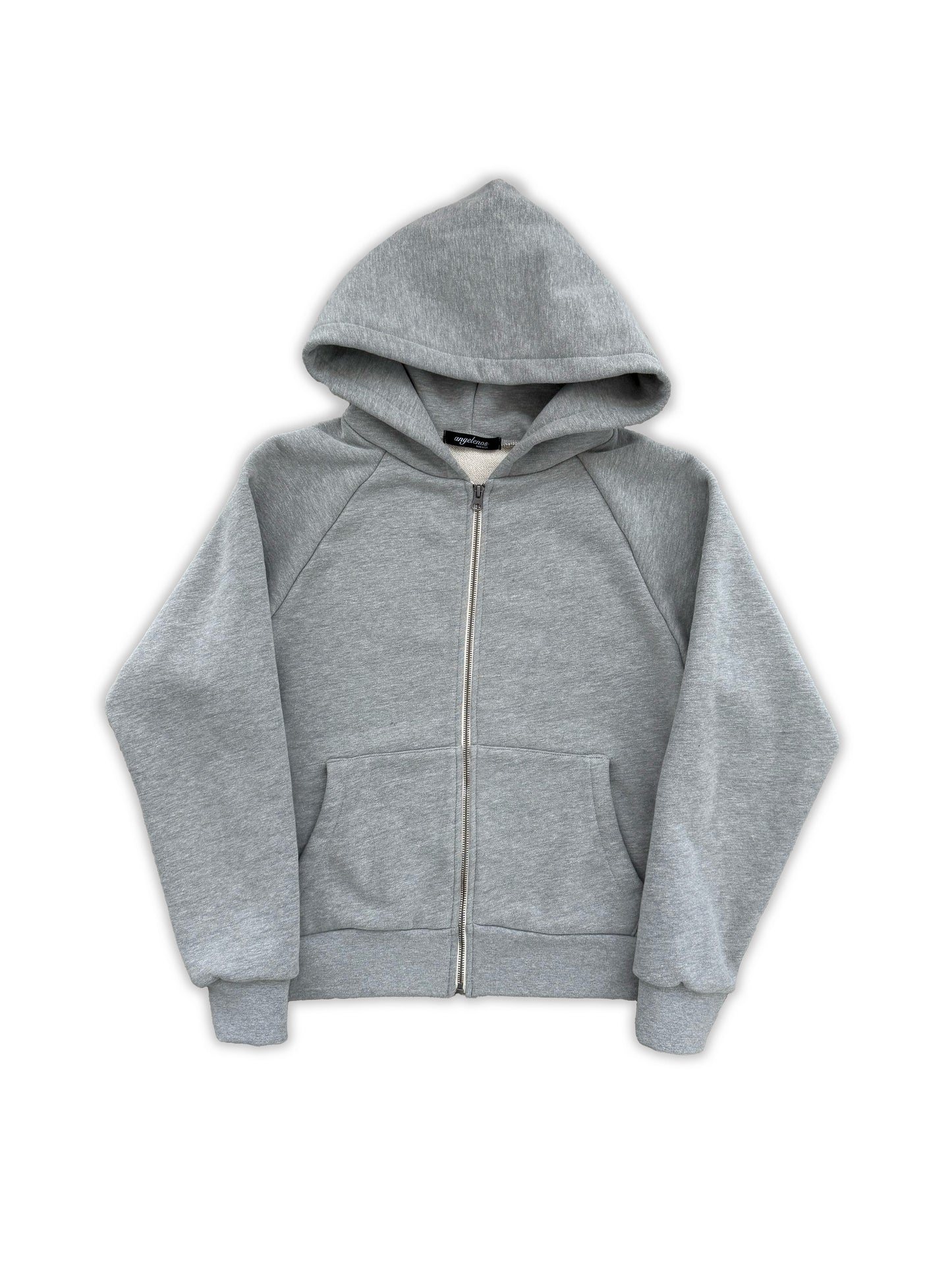 Cropped Hooded Zip