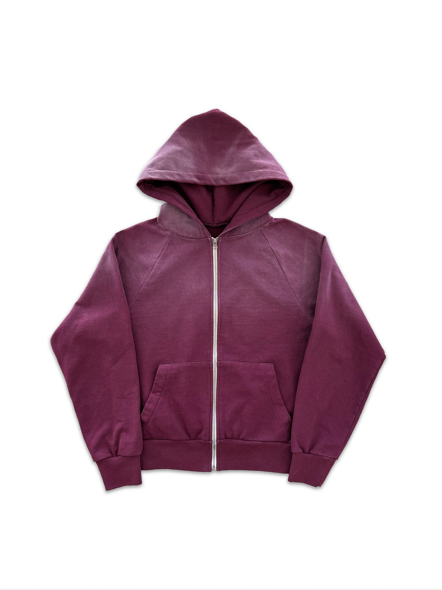 Maroon Sunfade Zip