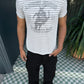 Grey Stripe Wrestling tee