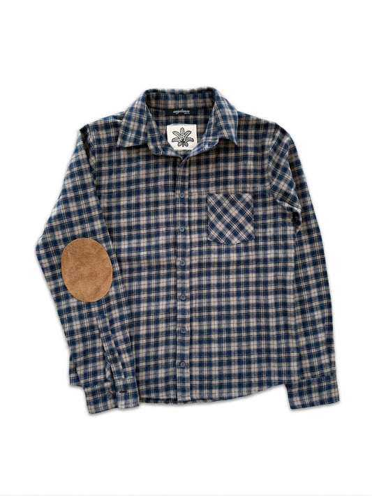 Navy Check Flannel