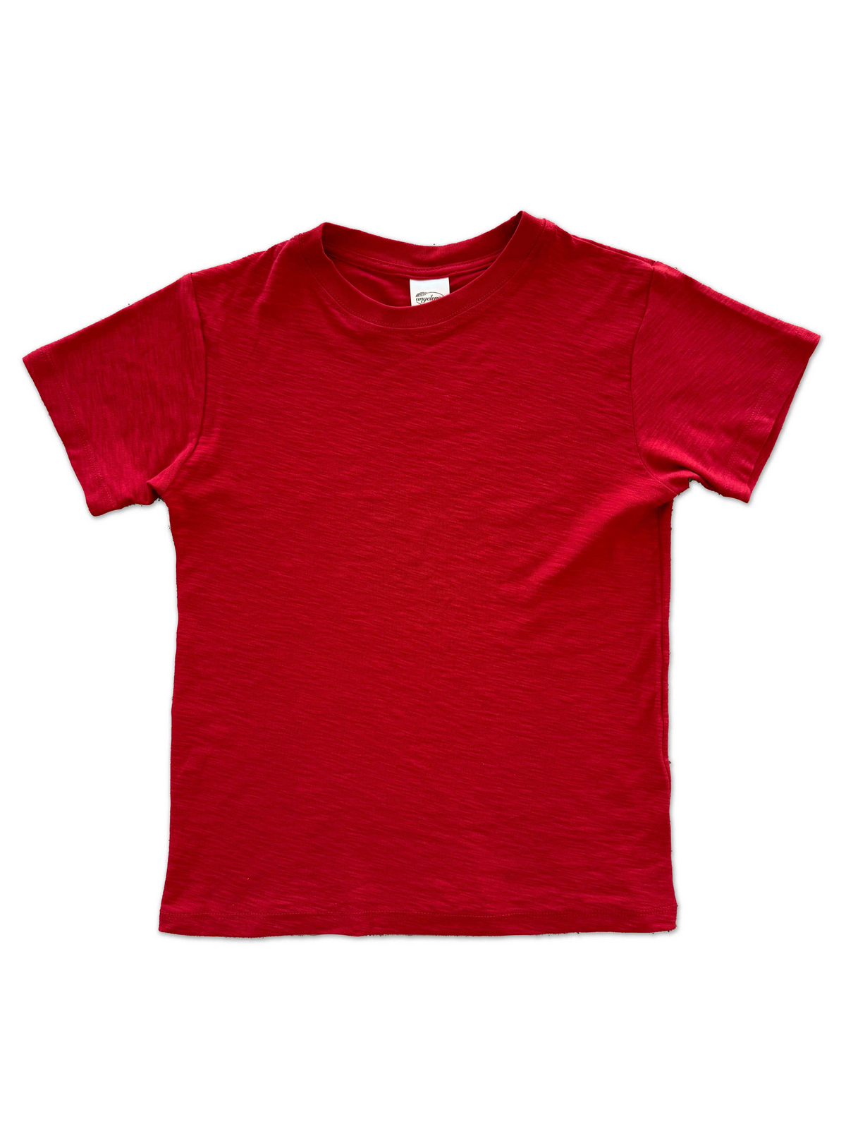 Red Slub Tee