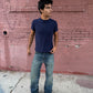 Navy Slub Tee