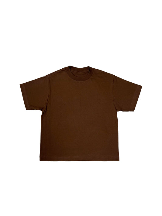 Brown Cropped Tee