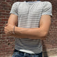 Grey Stripe Tee