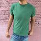 Green Slub Tee