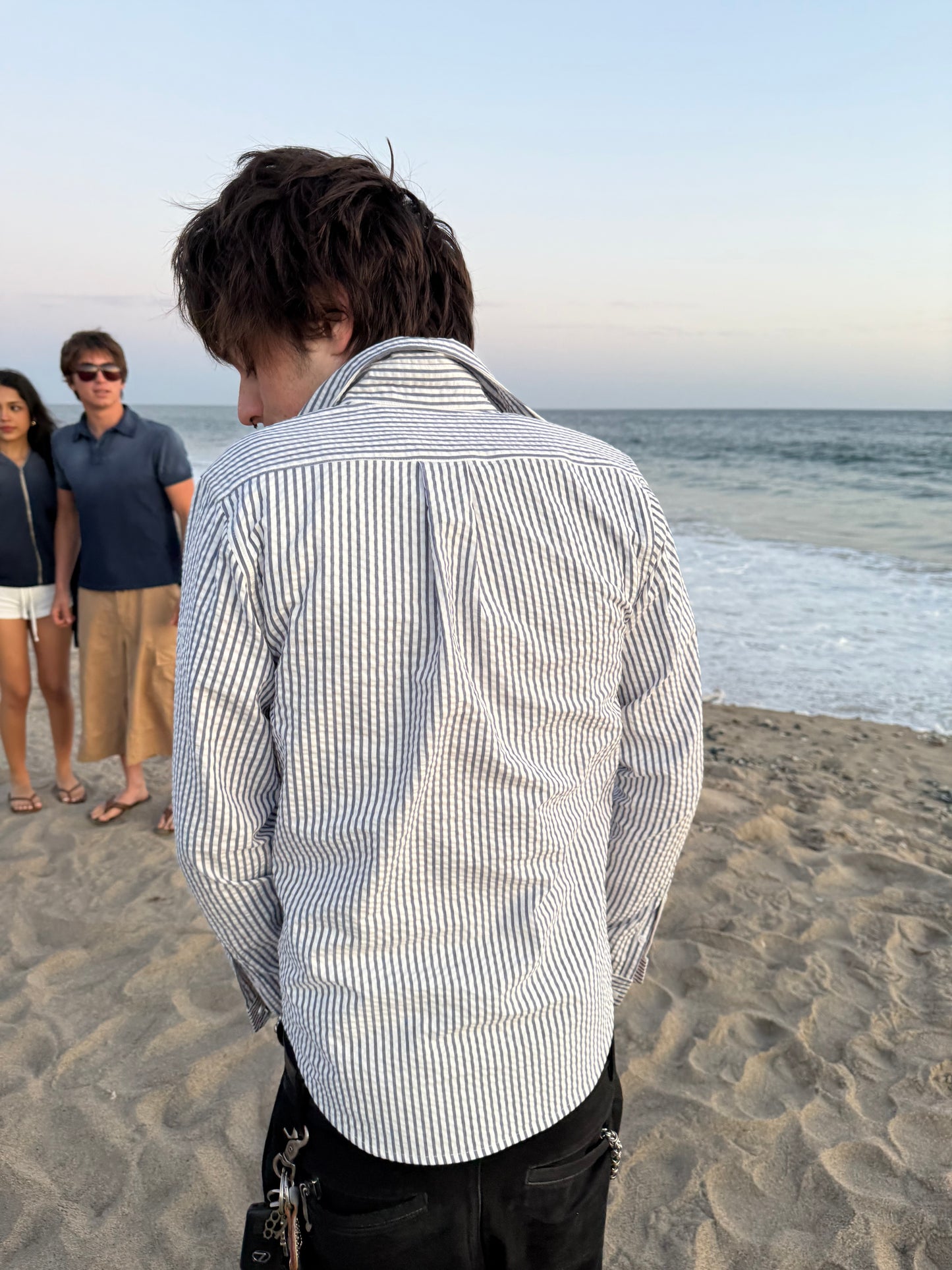 Seersucker Button Up