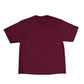 Burgundy Cropped Tee