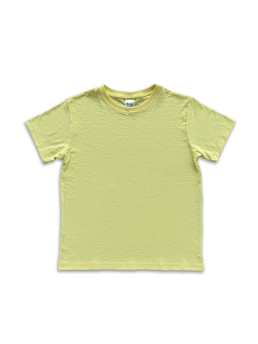Yellow Slub Tee