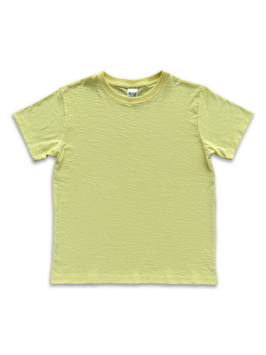 Yellow Slub Tee