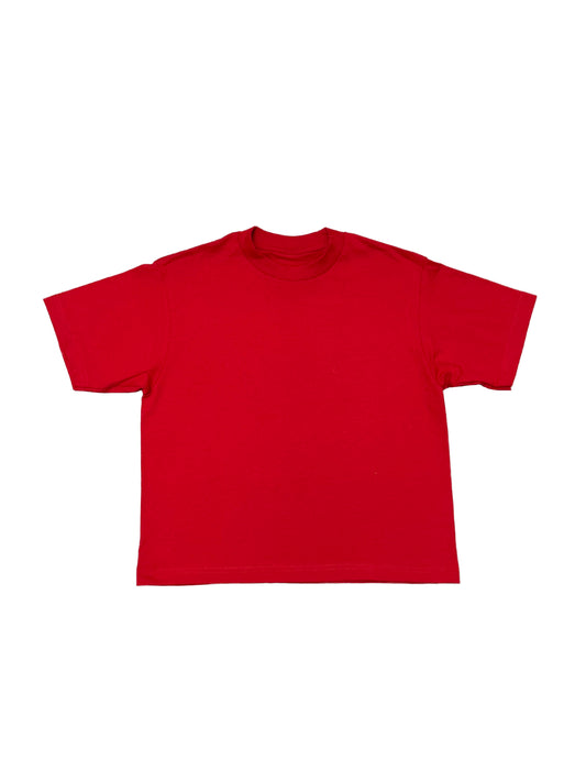 Red Cropped Tee