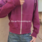 Maroon Sunfade Zip