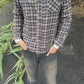 Navy Check Flannel