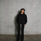 cropped hoodie