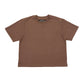 brown cropped tee 2.0